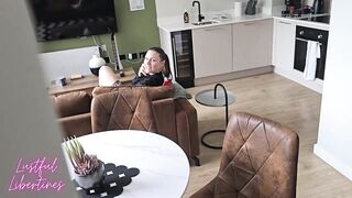 Fuck my Stepmom as she has phone sex