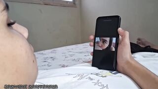 My stepbrother caught me after masturbating in my room during my shower.