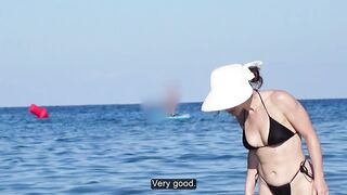 I catch my sister-in-law TOUCHING MY COCK in the tent