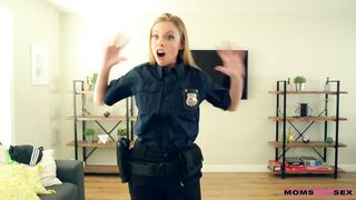 My Step Mom Is A Cop (Britney Amber) - MomsTeachSex