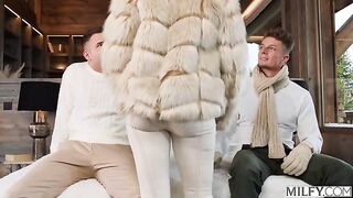 Boss Wife Brandi Gets Spit-Roasted