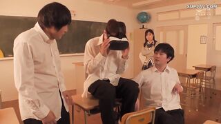 OMG!!! Condom Burst In Busty Student. WAAA218RM Japanese