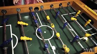 The Brunette Banged in the Bar