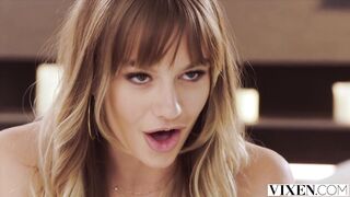 VIXEN BFFs Naomi & Anya Entice Shy Roommate Into Threesome - Anya Olsen