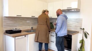 Horny Blonde Real Estate Agent Cheats On Her Husband With Client