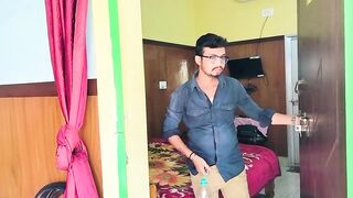 A indian house wife impressd a big penis boy with her big boobs..(Boro boro dudu)