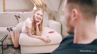WOWGIRLS Amazing blonde girl Nancy A getting fucked by a stranger