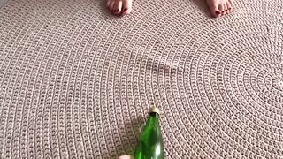 My wife watches me fuck her friend in the ass.