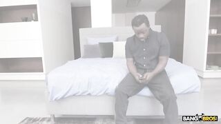 BANGBROS - Caramella Del X Spreads Her Perfect Ass And Gets Two Huge Dicks For Her Birthday